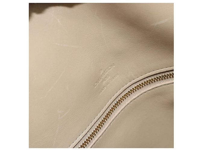LOUIS VUITTON Borsa Boston Mercer Monogram Vernis Beige M91000 LV Auth 156517 - vista 19