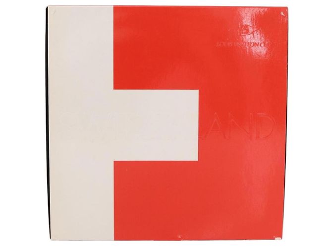 Porte-papier LOUIS VUITTON LV Cup puzzle Rouge Blanc LV Auth 157284SAM - vue 2