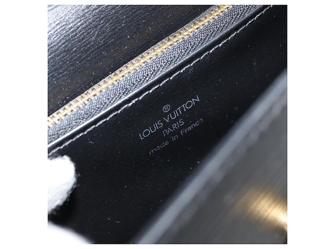 LOUIS VUITTON Borsa a Mano Epi Malesherbes Nera M52372 LV Auth mr1661 Nero - vista 20