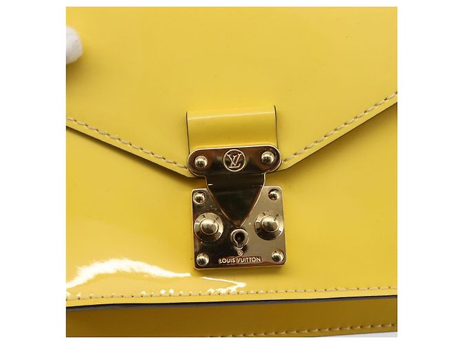 LOUIS VUITTON Monogram Vernis Monceau BB Borsa a Mano 2way Mimosa LV Auth 157331V - vista 20