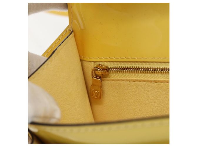 LOUIS VUITTON Monogram Vernis Monceau BB Borsa a Mano 2way Mimosa LV Auth 157331V - vista 21