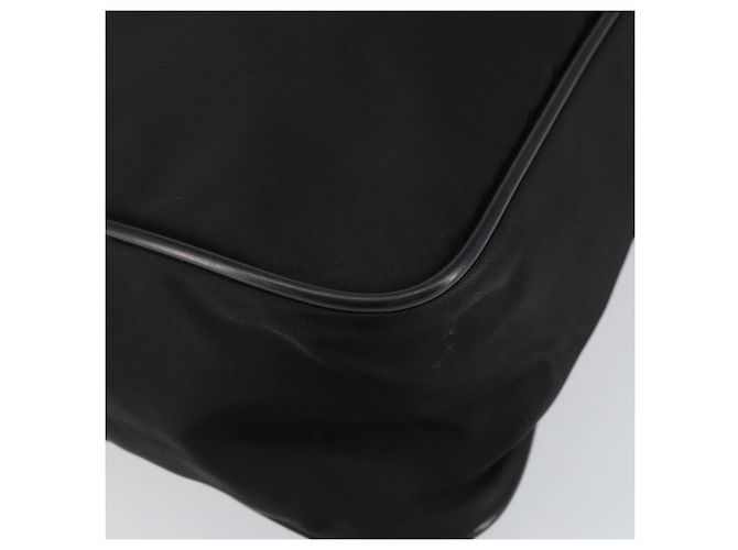Borsa a Spalla PRADA in Nylon Nero Argento Autentica 151452 - vista 14