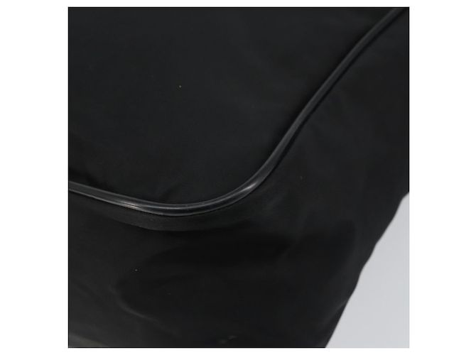 Borsa a Spalla PRADA in Nylon Nero Argento Autentica 151452 - vista 15