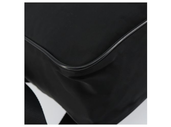 Borsa a Spalla PRADA in Nylon Nero Argento Autentica 151452 - vista 16