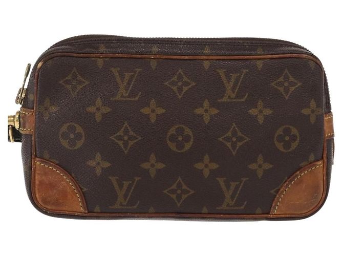LOUIS VUITTON Clutch Marly Dragonne PM Monogram M51827 LV Auth 156759 Monogramma - vista 13