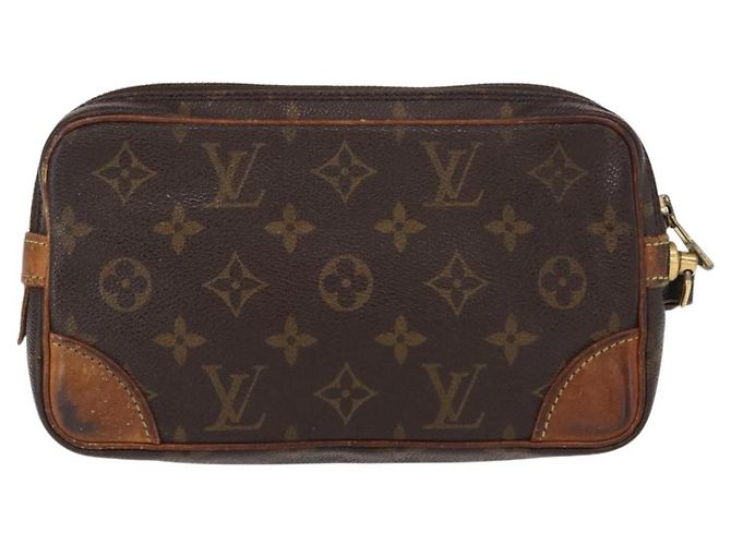 LOUIS VUITTON Clutch Marly Dragonne PM Monogram M51827 LV Auth 156759 Monogramma - vista 2