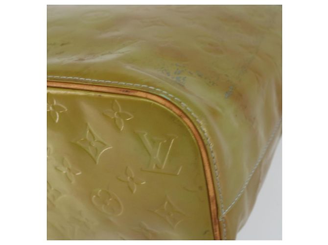 LOUIS VUITTON Borsa a Mano Monogram Vernis Houston Blu Baby M91005 LV Auth 156520 Blu chiaro - vista 14
