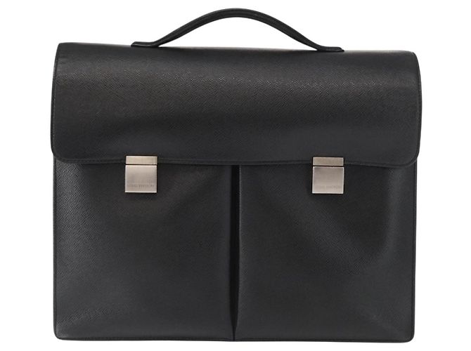 LOUIS VUITTON Taiga Serviette Kazan Aktentasche Ardoise M30802 LV Auth bs31723 Grau - Ansicht 13