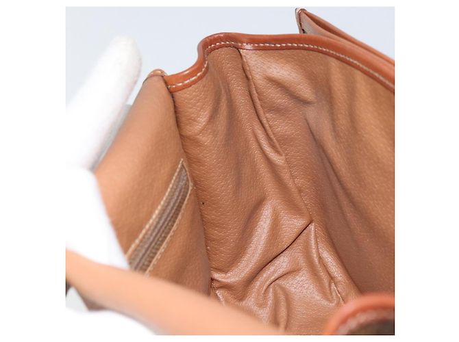 Céline Borsa a spalla in tela Macadam CELINE in pelle PVC marrone oro Auth ep12229 D'oro - vista 20