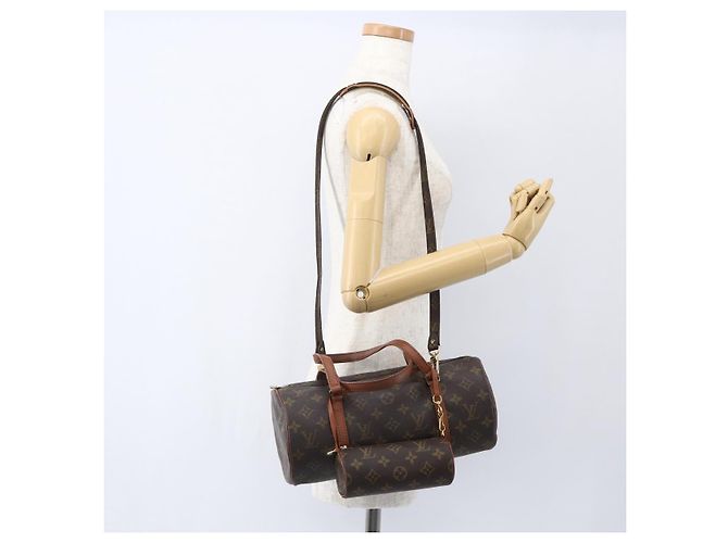 LOUIS VUITTON Borsa a Mano Monogram Papillon 30 M51385 LV Auth 148595SAV Monogramma - vista 24