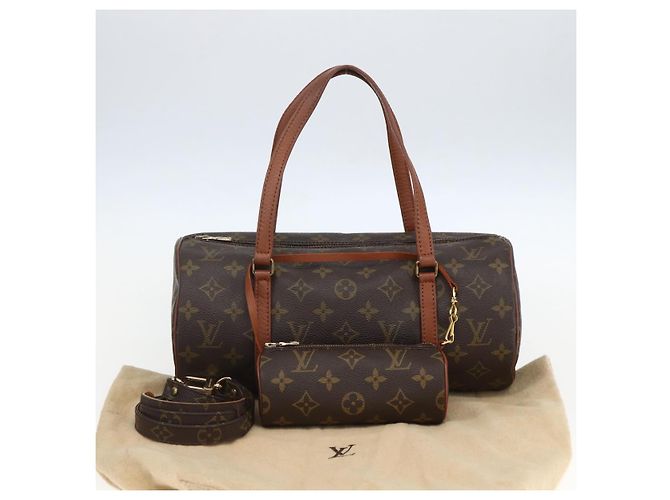 LOUIS VUITTON Borsa a Mano Monogram Papillon 30 M51385 LV Auth 148595SAV Monogramma - vista 25
