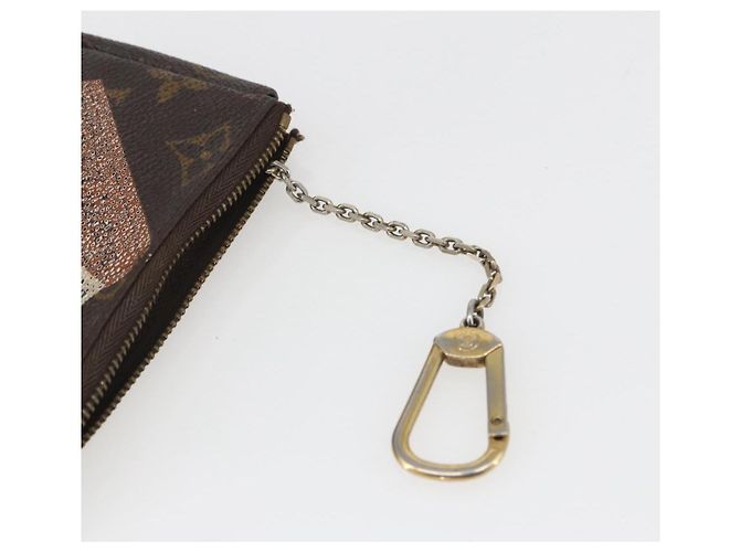 LOUIS VUITTON Collezione Etichetta Monogram Trousse Cre Pouch M63800 LV Auth 156625 - vista 10