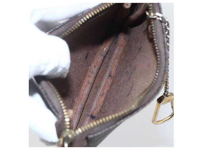 LOUIS VUITTON Collezione Etichetta Monogram Trousse Cre Pouch M63800 LV Auth 156625 - vista 11