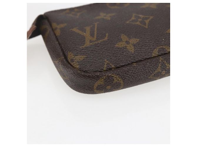 LOUIS VUITTON Collezione Etichetta Monogram Trousse Cre Pouch M63800 LV Auth 156625 - vista 16