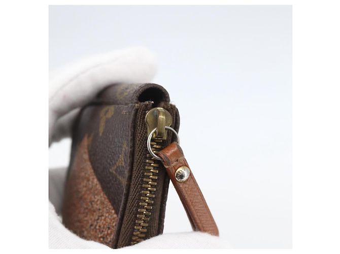 LOUIS VUITTON Collezione Etichetta Monogram Trousse Cre Pouch M63800 LV Auth 156625 - vista 9