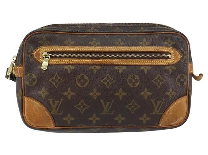 LOUIS VUITTON Clutch Marly Dragonne GM Monogram M51825 LV Auth 156758 Monogramma - vista 13