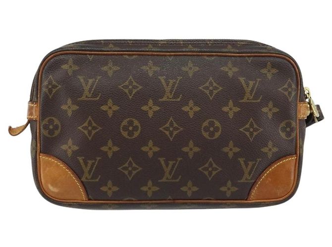 LOUIS VUITTON Clutch Marly Dragonne GM Monogram M51825 LV Auth 156758 Monogramma - vista 2