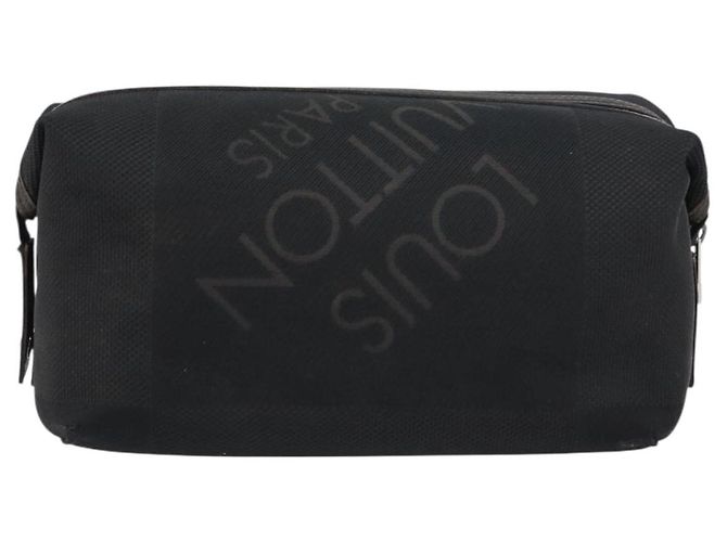 LOUIS VUITTON Borsa Trousse Albatross Damier Geant Nera M93091 Auth am10074 Nero - vista 2