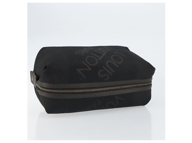 LOUIS VUITTON Borsa Trousse Albatross Damier Geant Nera M93091 Auth am10074 Nero - vista 5