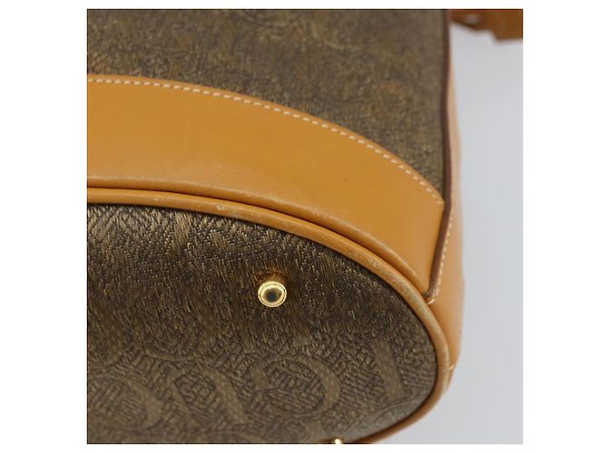 GUCCI Schultertasche aus Canvas Leder Beige Gold Auth ep12266 Golden - Ansicht 15