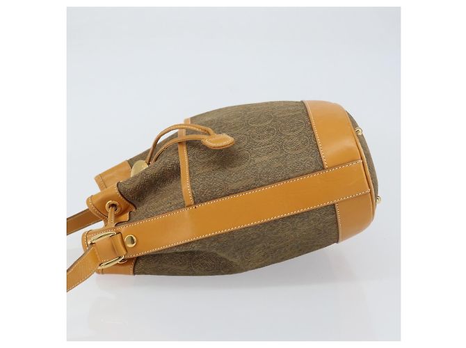 GUCCI Schultertasche aus Canvas Leder Beige Gold Auth ep12266 Golden - Ansicht 4