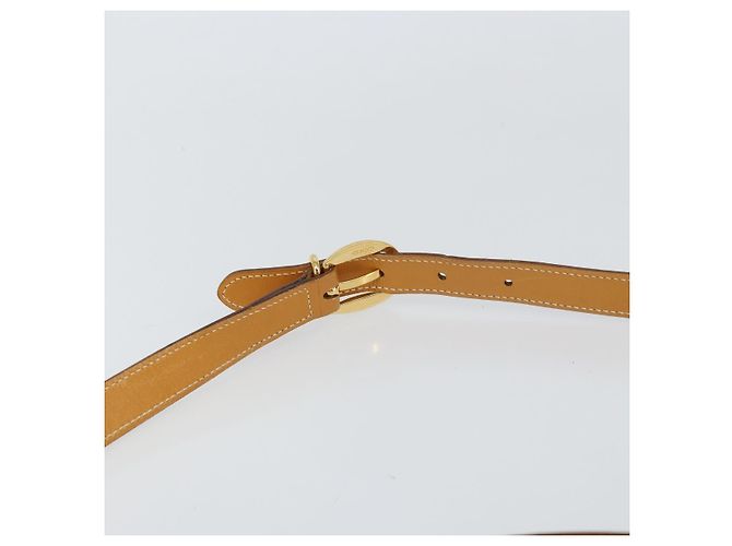 GUCCI Schultertasche aus Canvas Leder Beige Gold Auth ep12266 Golden - Ansicht 8