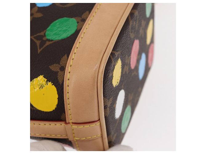 LOUIS VUITTON Borsa a Spalla Nanonoe Monogram Yayoi Kusama M81863 LV Auth 159147SM Monogramma - vista 10