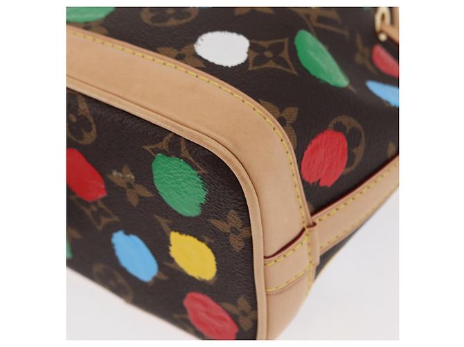 LOUIS VUITTON Borsa a Spalla Nanonoe Monogram Yayoi Kusama M81863 LV Auth 159147SM Monogramma - vista 15