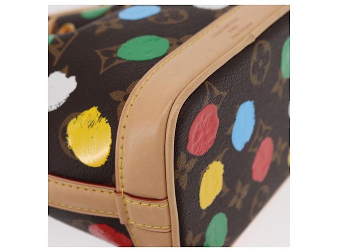 LOUIS VUITTON Borsa a Spalla Nanonoe Monogram Yayoi Kusama M81863 LV Auth 159147SM Monogramma - vista 16