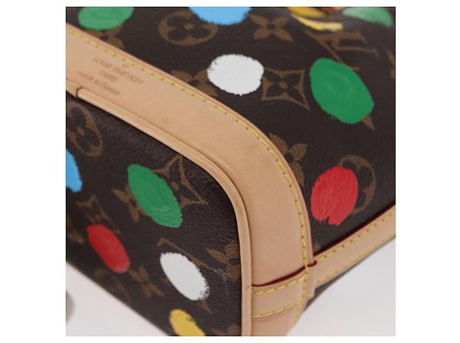 LOUIS VUITTON Borsa a Spalla Nanonoe Monogram Yayoi Kusama M81863 LV Auth 159147SM Monogramma - vista 17