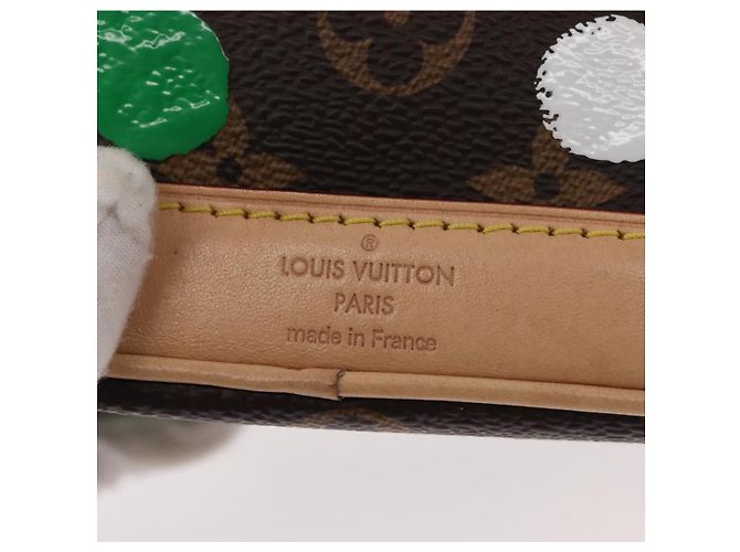 LOUIS VUITTON Borsa a Spalla Nanonoe Monogram Yayoi Kusama M81863 LV Auth 159147SM Monogramma - vista 18