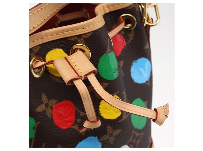 LOUIS VUITTON Borsa a Spalla Nanonoe Monogram Yayoi Kusama M81863 LV Auth 159147SM Monogramma - vista 20