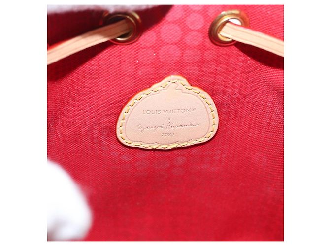LOUIS VUITTON Borsa a Spalla Nanonoe Monogram Yayoi Kusama M81863 LV Auth 159147SM Monogramma - vista 21