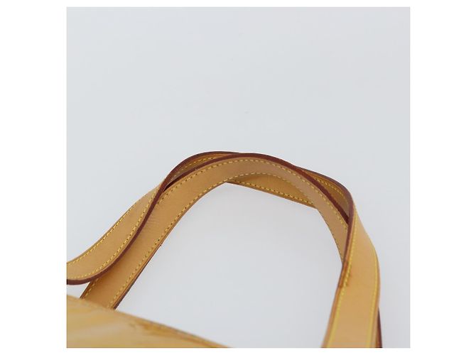 LOUIS VUITTON Borsa a Mano Houston Monogram Vernis Beige M91004 LV Auth 156696 - vista 14