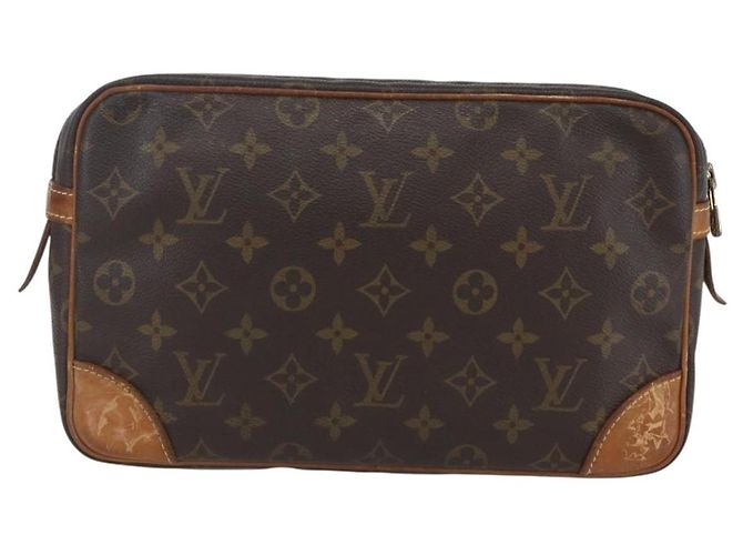 LOUIS VUITTON Clutch Compiegne 28 M51845 Auth LV 154778 Monogramma - vista 2