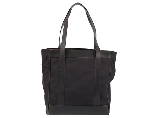 Borsa Tote GUCCI in tela marrone argento 002 1705 0405 Auth 151538 - vista 2