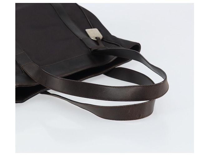 Borsa Tote GUCCI in tela marrone argento 002 1705 0405 Auth 151538 - vista 7