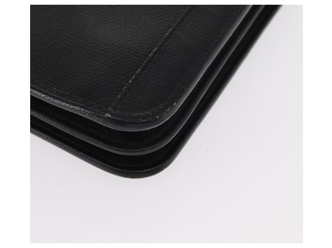 Borsa a spalla in pelle Christian Dior nera e oro Auth ka999 Nero D'oro - vista 10
