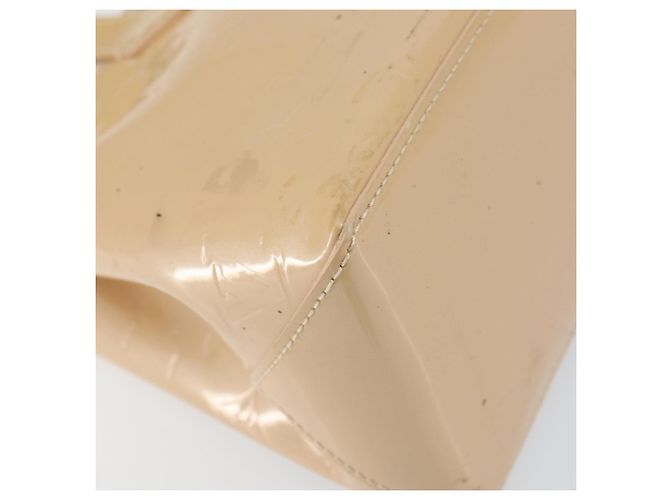 LOUIS VUITTON Bolsa de Mão Vernis Wilshire PM Rose Flow Lantern M91642 Auth ep12449 - vista 15