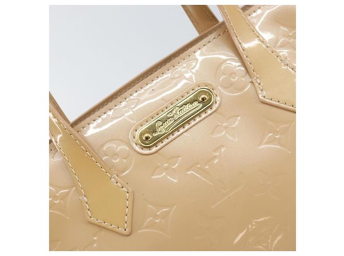 LOUIS VUITTON Bolsa de Mão Vernis Wilshire PM Rose Flow Lantern M91642 Auth ep12449 - vista 17
