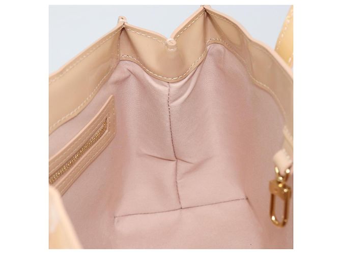 LOUIS VUITTON Bolsa de Mão Vernis Wilshire PM Rose Flow Lantern M91642 Auth ep12449 - vista 19