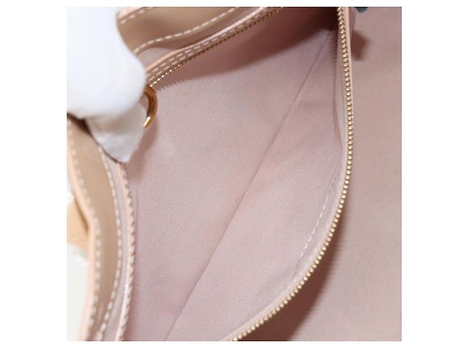 LOUIS VUITTON Bolsa de Mão Vernis Wilshire PM Rose Flow Lantern M91642 Auth ep12449 - vista 22