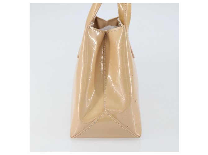 LOUIS VUITTON Bolsa de Mão Vernis Wilshire PM Rose Flow Lantern M91642 Auth ep12449 - vista 3