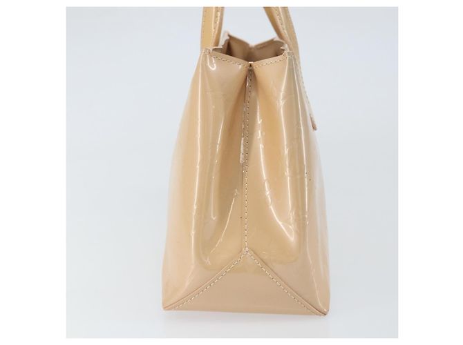 LOUIS VUITTON Bolsa de Mão Vernis Wilshire PM Rose Flow Lantern M91642 Auth ep12449 - vista 4