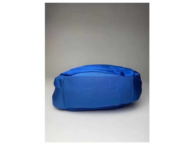 Vintage Jean Paul Gaultier Canvas-Polyester-Tasche Blau - Ansicht 12