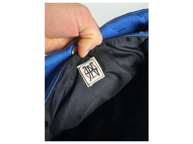Vintage Jean Paul Gaultier Canvas-Polyester-Tasche Blau - Ansicht 4