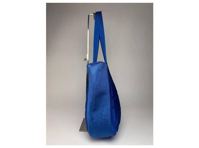 Vintage Jean Paul Gaultier Canvas-Polyester-Tasche Blau - Ansicht 5