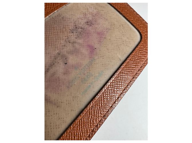 Vintage Louis Vuitton Flapable Card Holder Brown - view 4