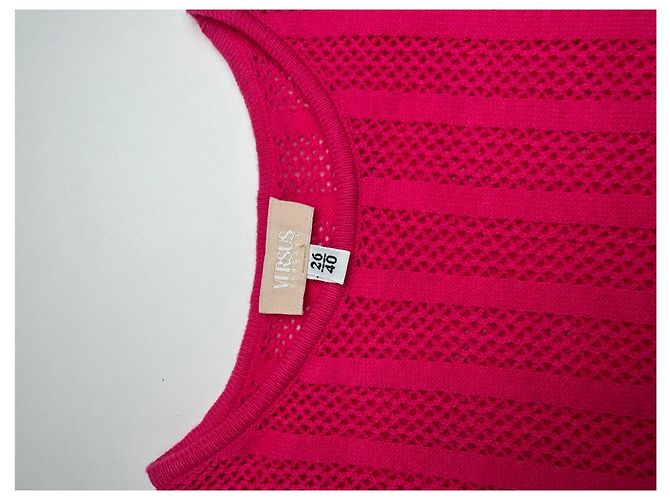 Autre Marque Top Vintage Versace Rosa 38/M - vista 6