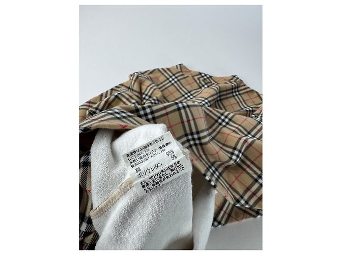 Vintage Burberry Novacheck Rundhals-Pullover M Beige - Ansicht 10